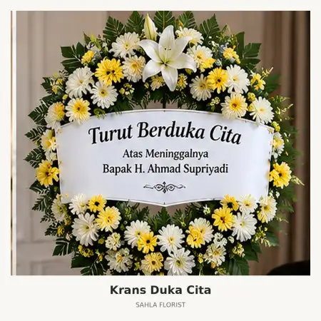 Krans Bunga Duka Kiaracondong